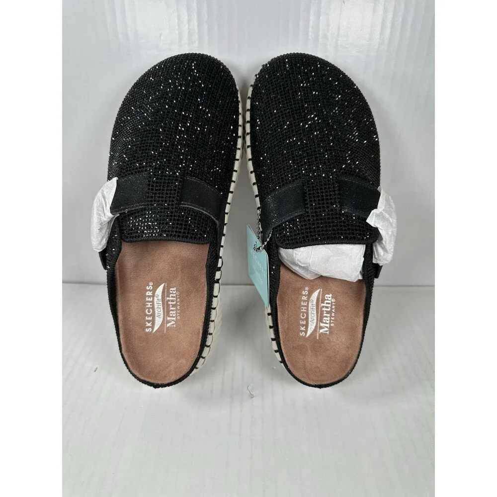 Size 7.5 Skechers Martha Stewart Womens Arch Fit Topangah Slip On Comfort Shoes
